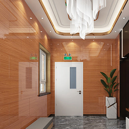 Rynx | PVC Wall Paneling Rectangle Waterproof Wood Look Wall Covering for the Living Room