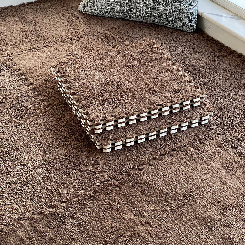 Rynx | Modern carpet tiles level loop snap system square bedroom carpet tiles