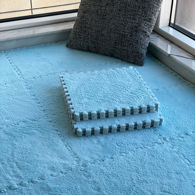 Rynx | Modern carpet tiles level loop snap system square bedroom carpet tiles