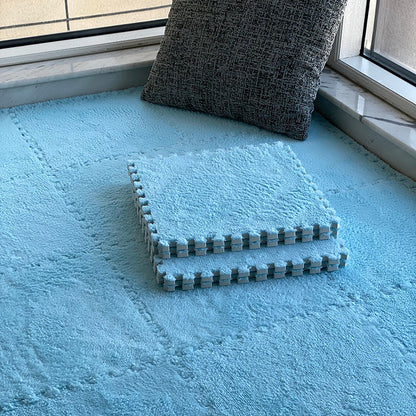 Rynx | Modern carpet tiles level loop snap system square bedroom carpet tiles