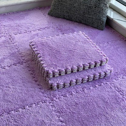 Rynx | Modern carpet tiles level loop snap system square bedroom carpet tiles