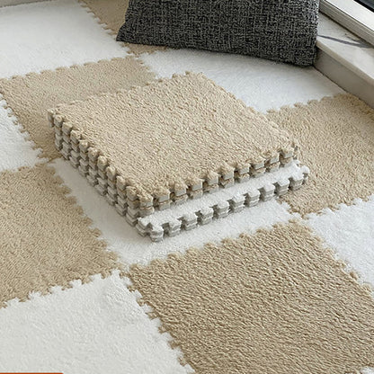 Rynx | Modern carpet tiles level loop snap system square bedroom carpet tiles