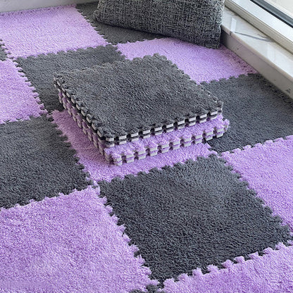Rynx | Modern carpet tiles level loop snap system square bedroom carpet tiles