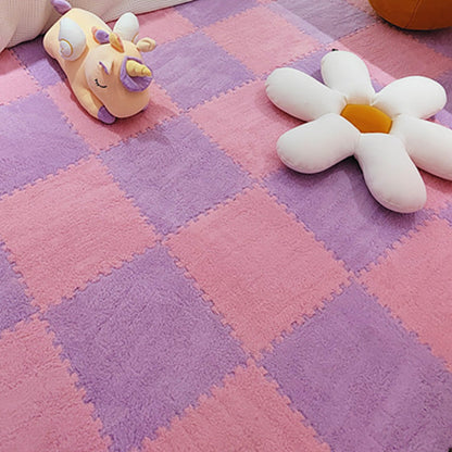 Rynx | Modern Tiles and Carpet Plush Cut Composite Non-Slip Carpet Tiles