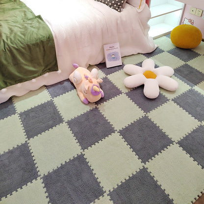 Rynx | Modern Tiles and Carpet Plush Cut Composite Non-Slip Carpet Tiles