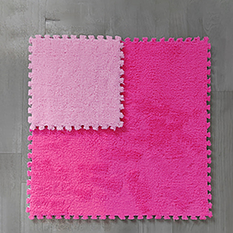 Rynx | Modern Tiles and Carpet Plush Cut Composite Non-Slip Carpet Tiles
