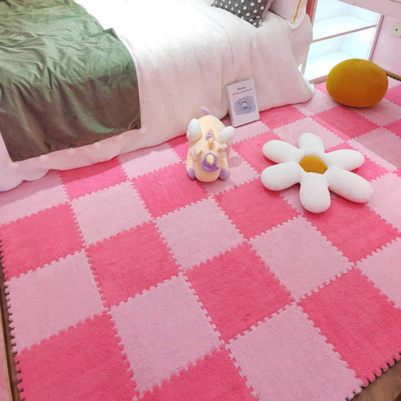 Rynx | Modern Tiles and Carpet Plush Cut Composite Non-Slip Carpet Tiles