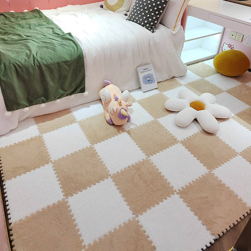 Rynx | Modern Tiles and Carpet Plush Cut Composite Non-Slip Carpet Tiles