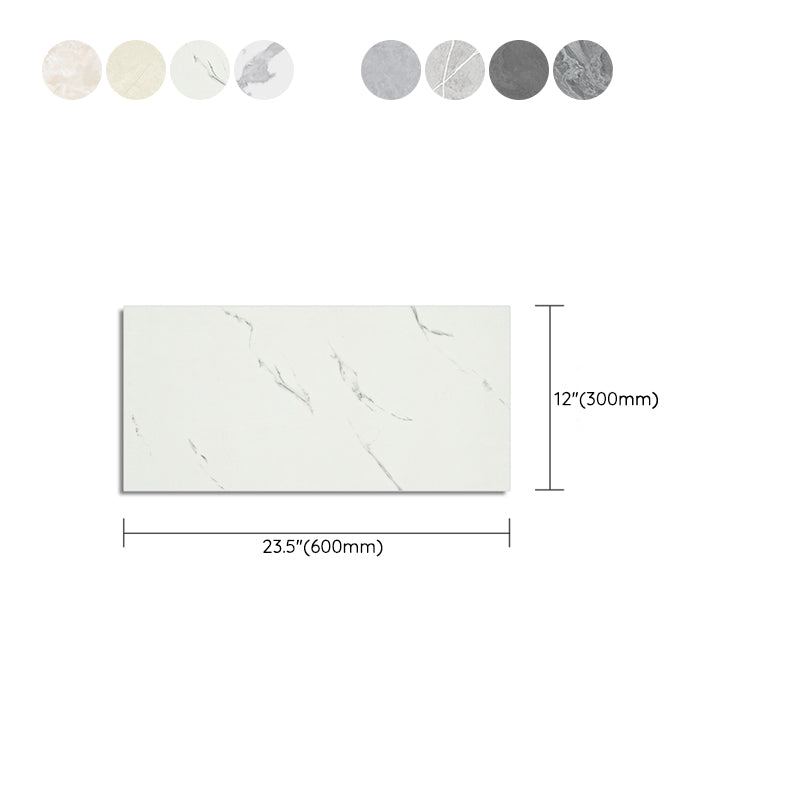 Rynx | Plastic Peel & Stick Field Tile Rectangular Waterproof Single Tile