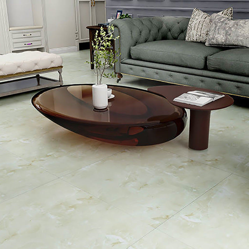 Rynx | Modern Indoor Vinyl Flooring Marble Print Square PVC Vinyl Flooring