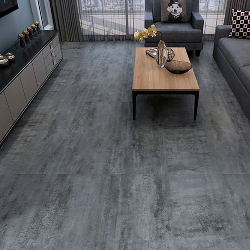 Rynx | Modern Indoor Vinyl Flooring Marble Print Square PVC Vinyl Flooring Gray 53.8 square feet - 14 pieces