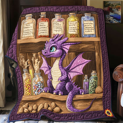 Rynx | Purple Dragon Blanket