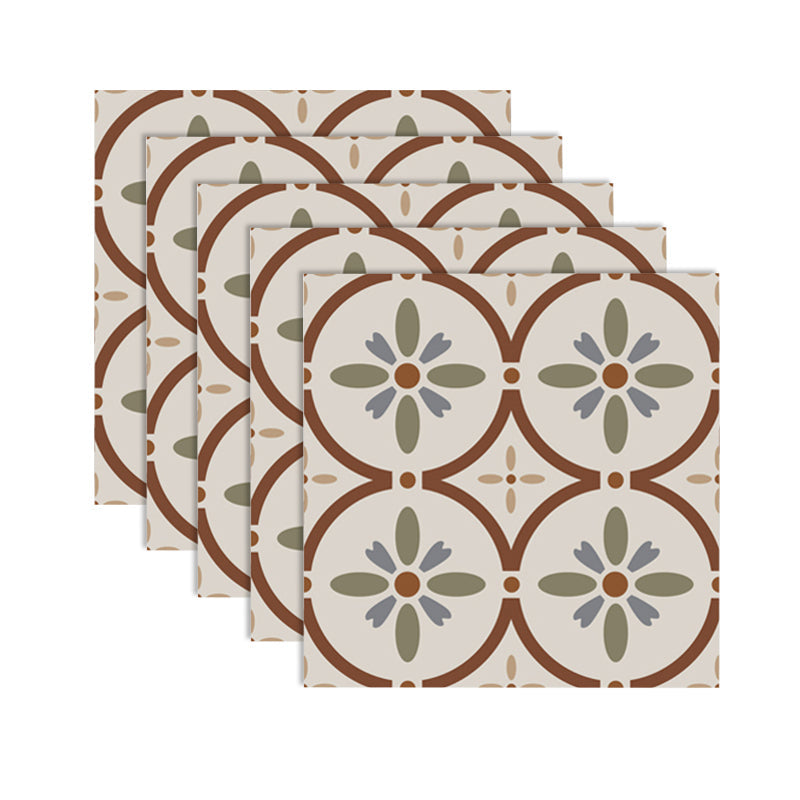 Rynx | Waterproof Peel & Stick Tile Square Pattern Print Single Tile