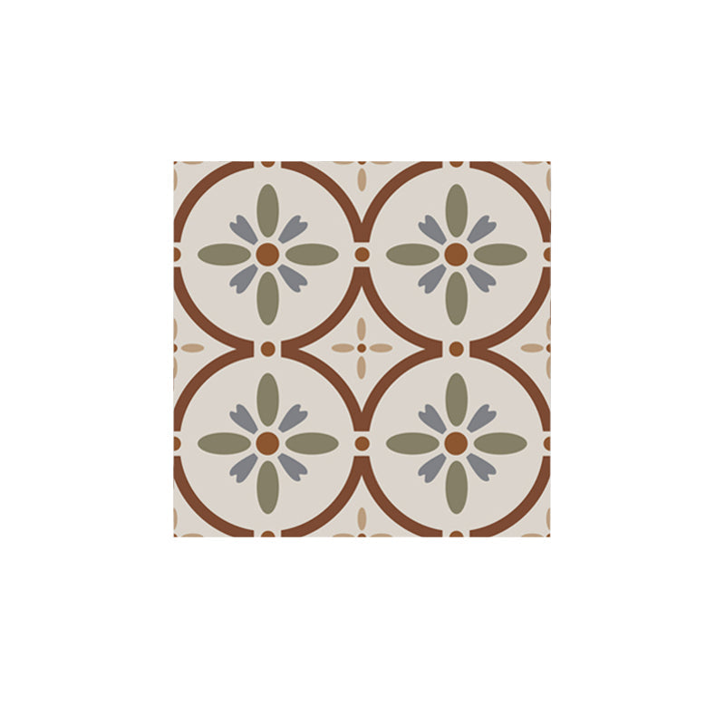 Rynx | Waterproof Peel & Stick Tile Square Pattern Print Single Tile