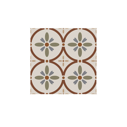 Rynx | Waterproof Peel & Stick Tile Square Pattern Print Single Tile