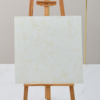 Rynx | Indoor Vinyl Floor Peel and Stick Square PVC Stain Resistant Vinyl Floor White