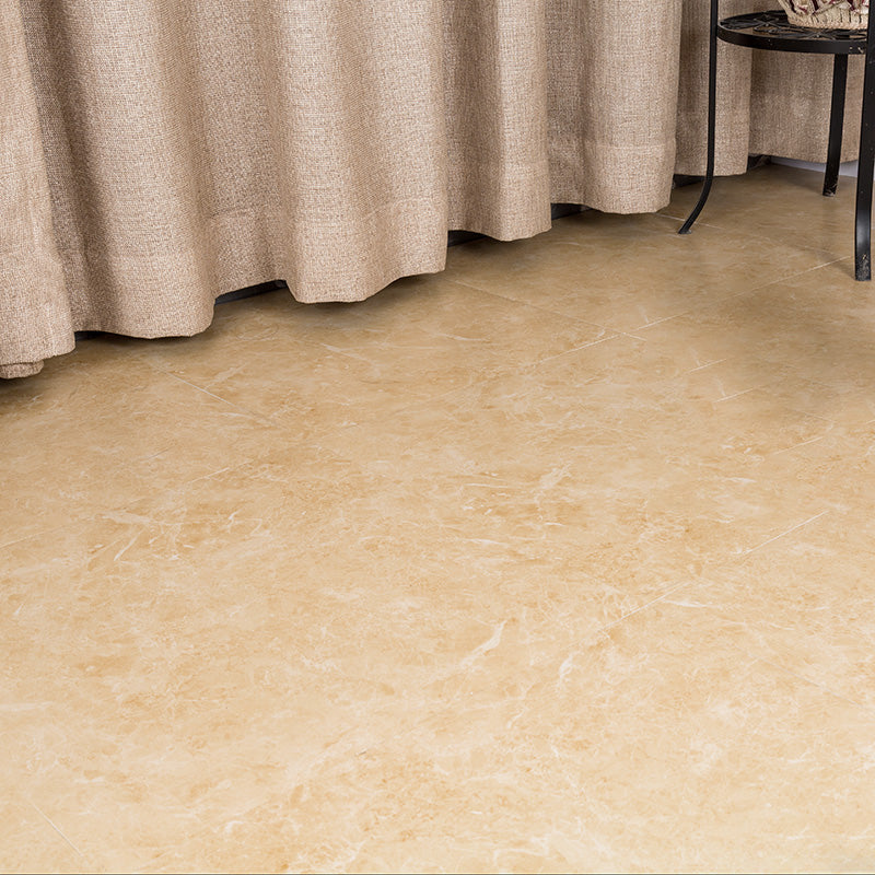 Rynx | Indoor Vinyl Floor Peel and Stick Square PVC Stain Resistant Vinyl Floor Brown