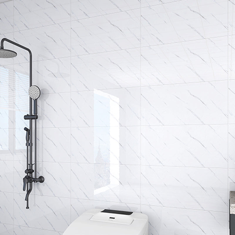 Rynx | PVC Rectangular 3-Pack 12" X 23" Peel & Stick Mosaic Tile Kitchen and Bath Backsplash