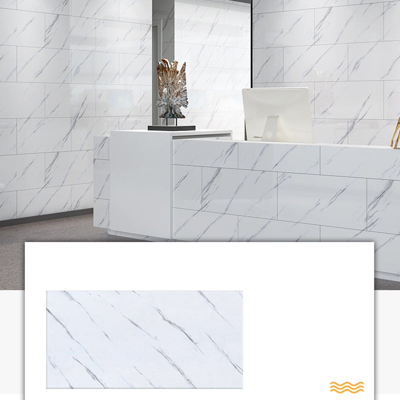 Rynx | PVC Rectangular 3-Pack 12" X 23" Peel & Stick Mosaic Tile Kitchen and Bath Backsplash