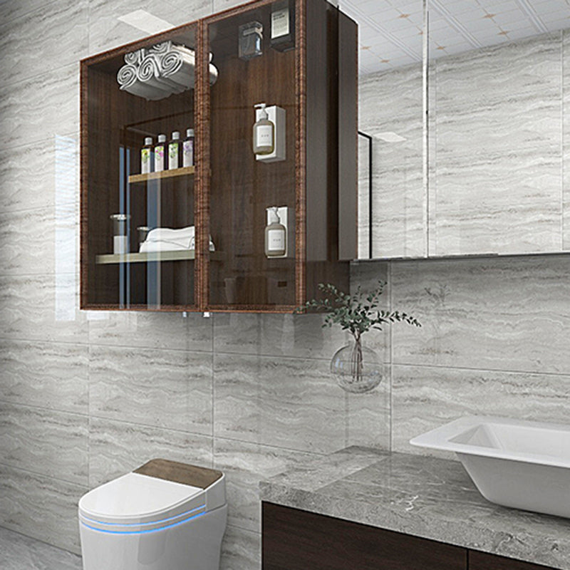 Rynx | PVC Rectangular 3-Pack 12" X 23" Peel & Stick Mosaic Tile Kitchen and Bath Backsplash