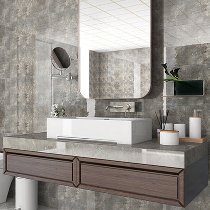 Rynx | PVC Rectangular 3-Pack 12" X 23" Peel & Stick Mosaic Tile Kitchen and Bath Backsplash
