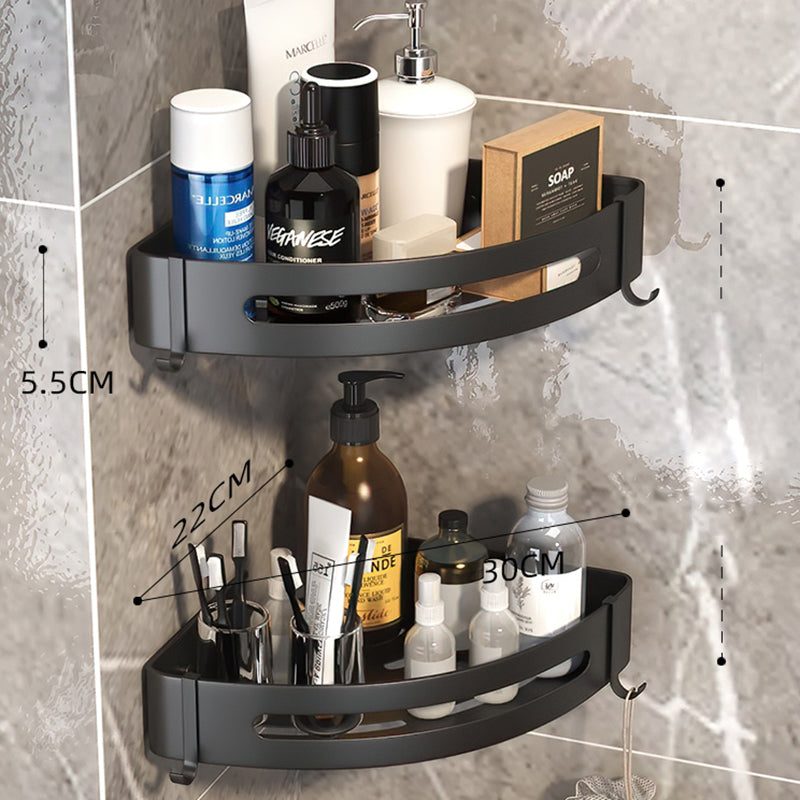 Rynx | Modern Bathroom Hardware Set Matte Black Metal Bathroom Accessories Kit