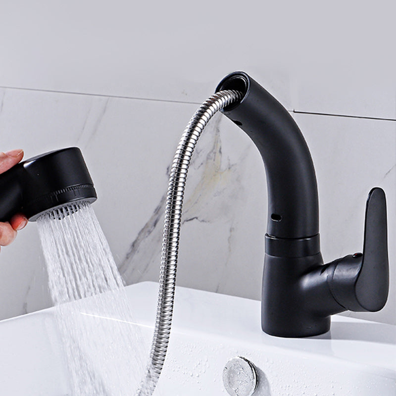 Rynx | Modern Simple Vessel Sink Faucet High Arc Bathroom Sink Faucet