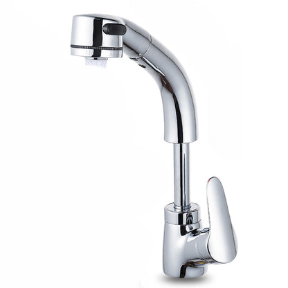 Rynx | Modern Simple Vessel Sink Faucet High Arc Bathroom Sink Faucet