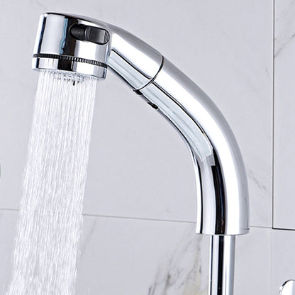 Rynx | Modern Simple Vessel Sink Faucet High Arc Bathroom Sink Faucet