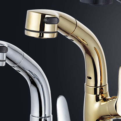 Rynx | Modern Simple Vessel Sink Faucet High Arc Bathroom Sink Faucet