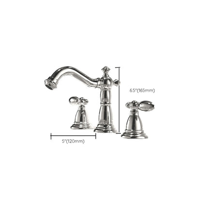 Rynx | Traditional Roman Bathtub Faucet Set Copper Fixed Deck Mount with Handles
