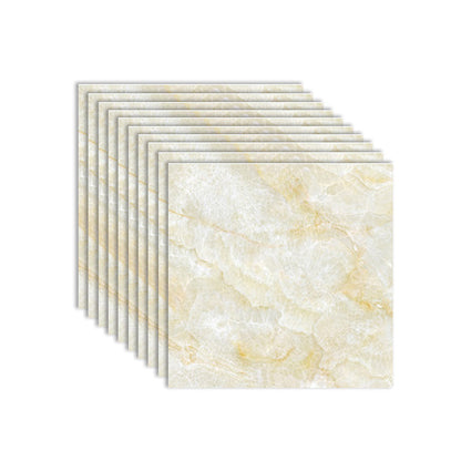Rynx | Modern PVC Peel and Stick Tile Floor Marble Look Mold Resistant Vinyl Tiles