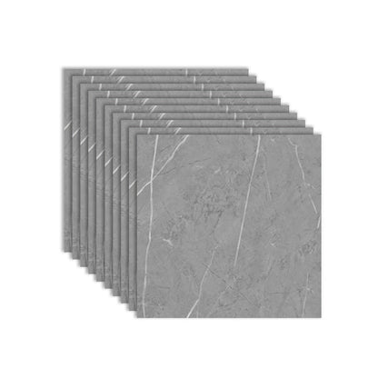 Rynx | Modern PVC Peel and Stick Tile Floor Marble Look Mold Resistant Vinyl Tiles