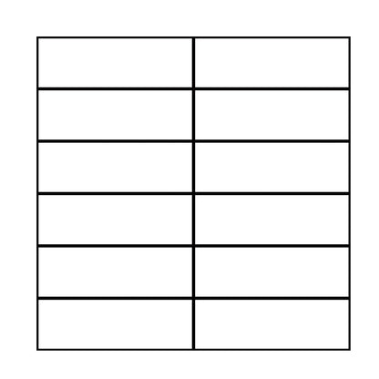 Rynx | Tile Stripping & Sticking Rectangle White Plastic Waterproof Tile Stripping & Sticking for Shower 10-Pack
