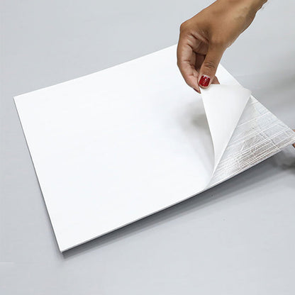 Rynx | Tile Stripping & Sticking Rectangle White Plastic Waterproof Tile Stripping & Sticking for Shower 10-Pack