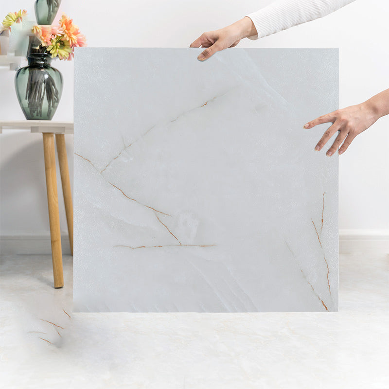 Rynx | Modern Vinyl Floor Tiles for Peeling & Sticking Marble Printed PVC Flooring