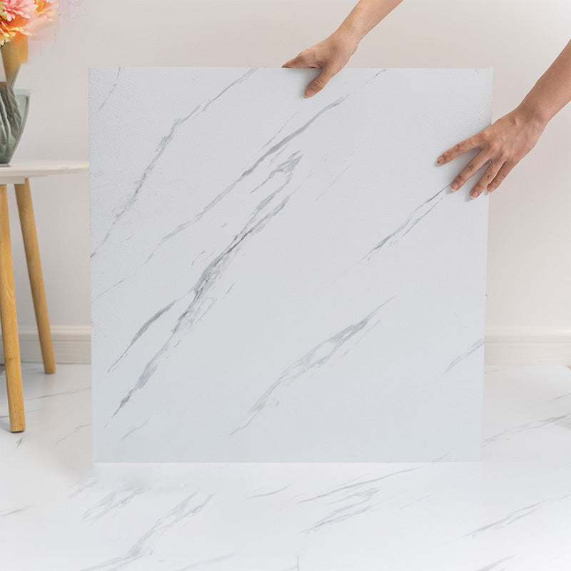 Rynx | Modern Vinyl Floor Tiles for Peeling & Sticking Marble Printed PVC Flooring