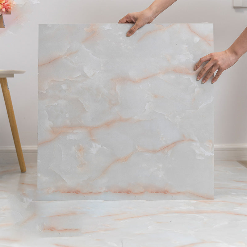 Rynx | Modern Vinyl Floor Tiles for Peeling & Sticking Marble Printed PVC Flooring