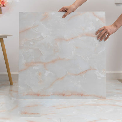 Rynx | Modern Vinyl Floor Tiles for Peeling & Sticking Marble Printed PVC Flooring