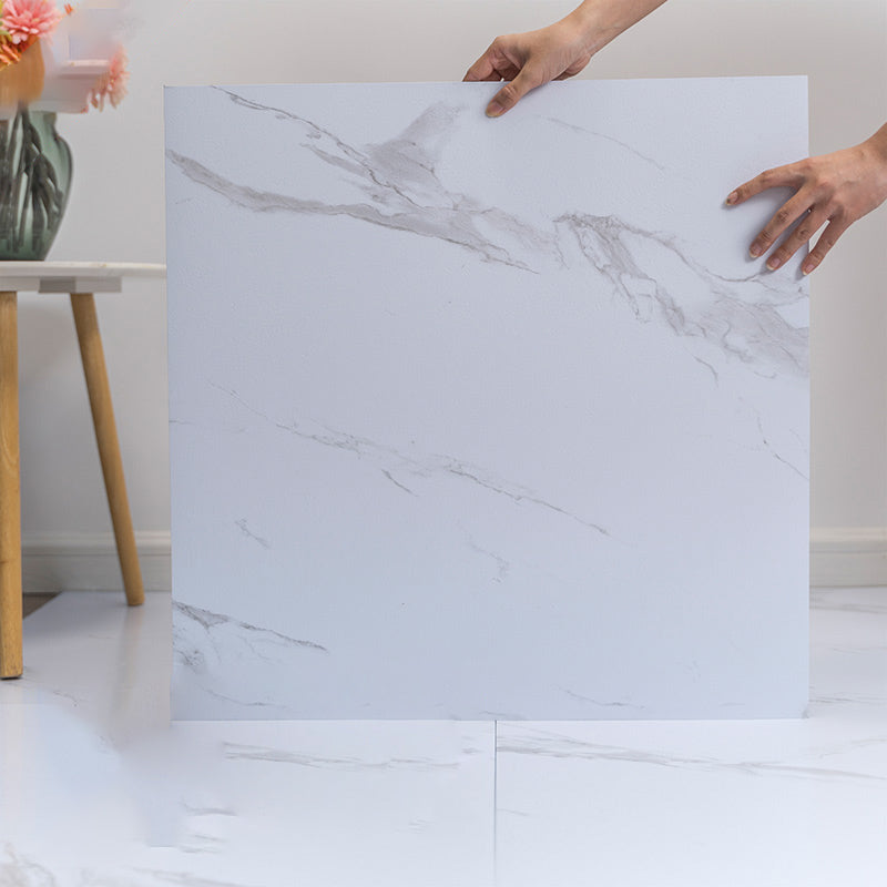 Rynx | Modern Vinyl Floor Tiles for Peeling & Sticking Marble Printed PVC Flooring