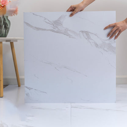 Rynx | Modern Vinyl Floor Tiles for Peeling & Sticking Marble Printed PVC Flooring