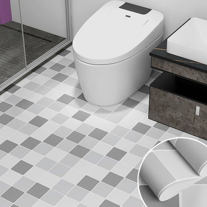 Rynx | Modern Vinyl Plank Flooring Porcelain Tile Look Self-adhesive PVC Flooring