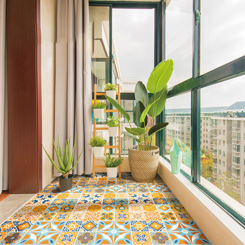 Rynx | Modern Vinyl Plank Flooring Porcelain Tile Look Self-adhesive PVC Flooring