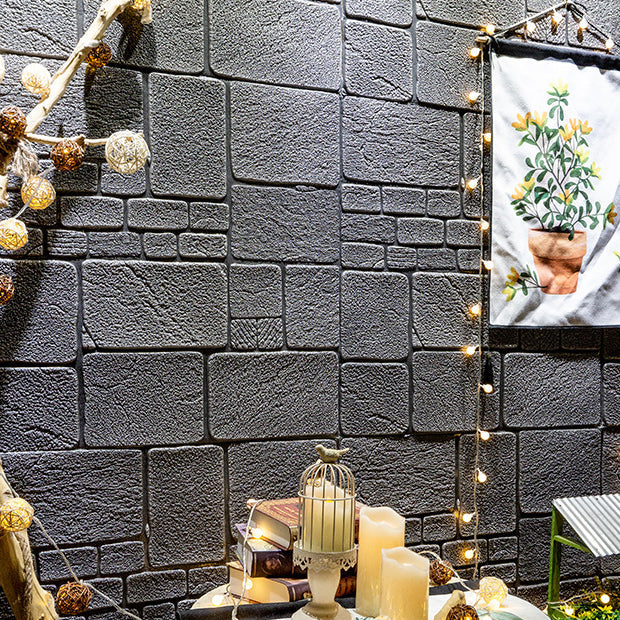 Rynx | Modern Wall Covering 3D Brick Peel and Stick Waterproof Wall Covering