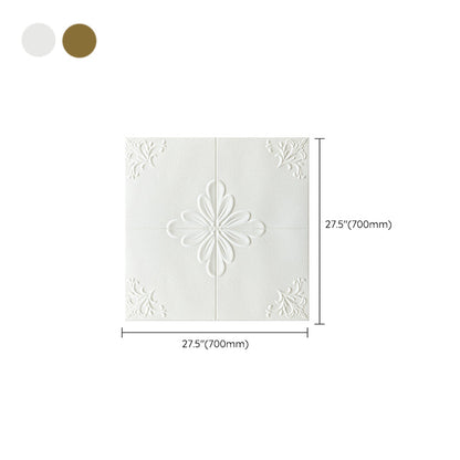 Rynx | Interior Wall Cladding 3D Floral Print Peel and Stick Waterproof Wall Panels