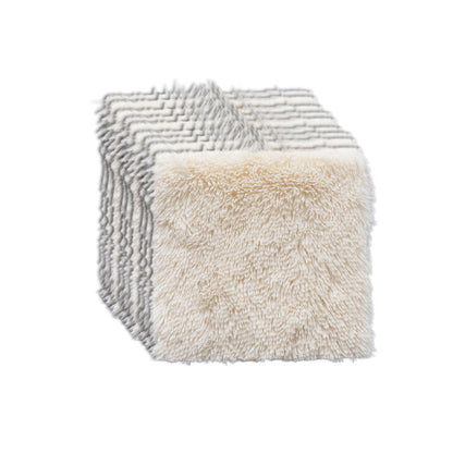 Rynx | Modern Carpet Tiles Interlocking Color Block Shag Carpet Tiles