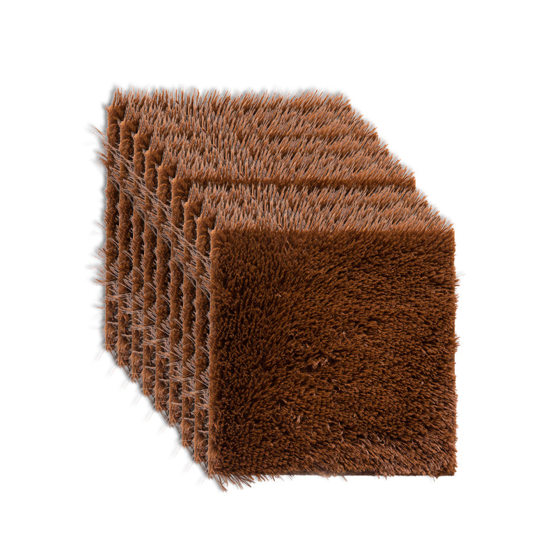 Rynx | Modern Carpet Tiles Interlocking Color Block Shag Carpet Tiles