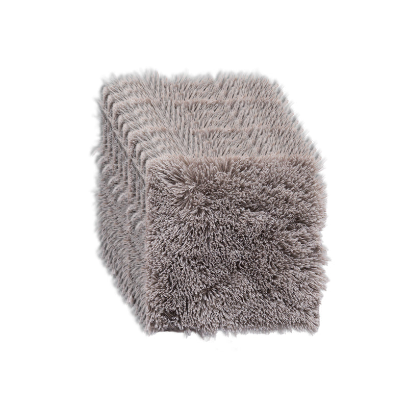 Rynx | Modern Carpet Tiles Interlocking Color Block Shag Carpet Tiles
