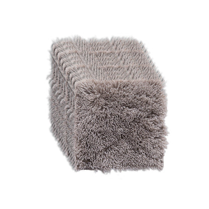 Rynx | Modern Carpet Tiles Interlocking Color Block Shag Carpet Tiles