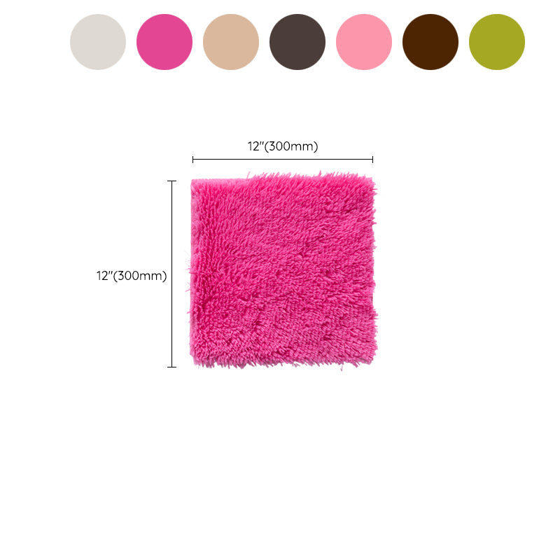 Rynx | Modern Carpet Tiles Interlocking Color Block Shag Carpet Tiles